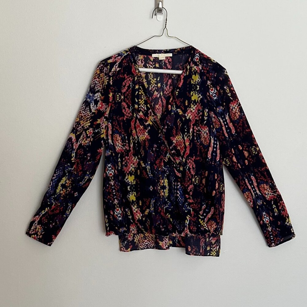 Colorful Flowy Top